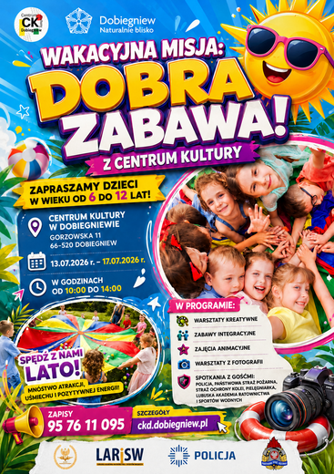 WAKACYJNA MISJA: DOBRA ZABAWA!